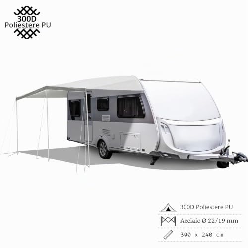 Brunner Ops Carashade 300x240 cm telo ombra caravan