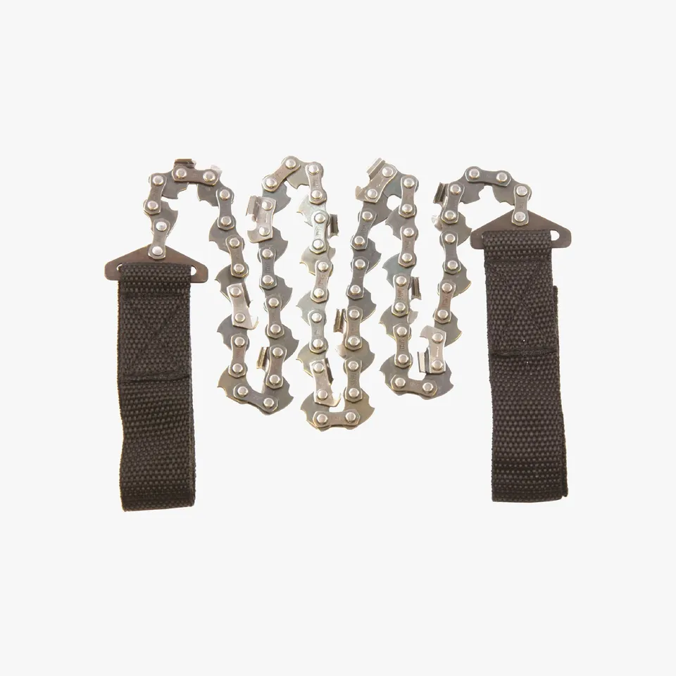 Highlander Survival Mini Hand Chain Saw sega manuale acciaio