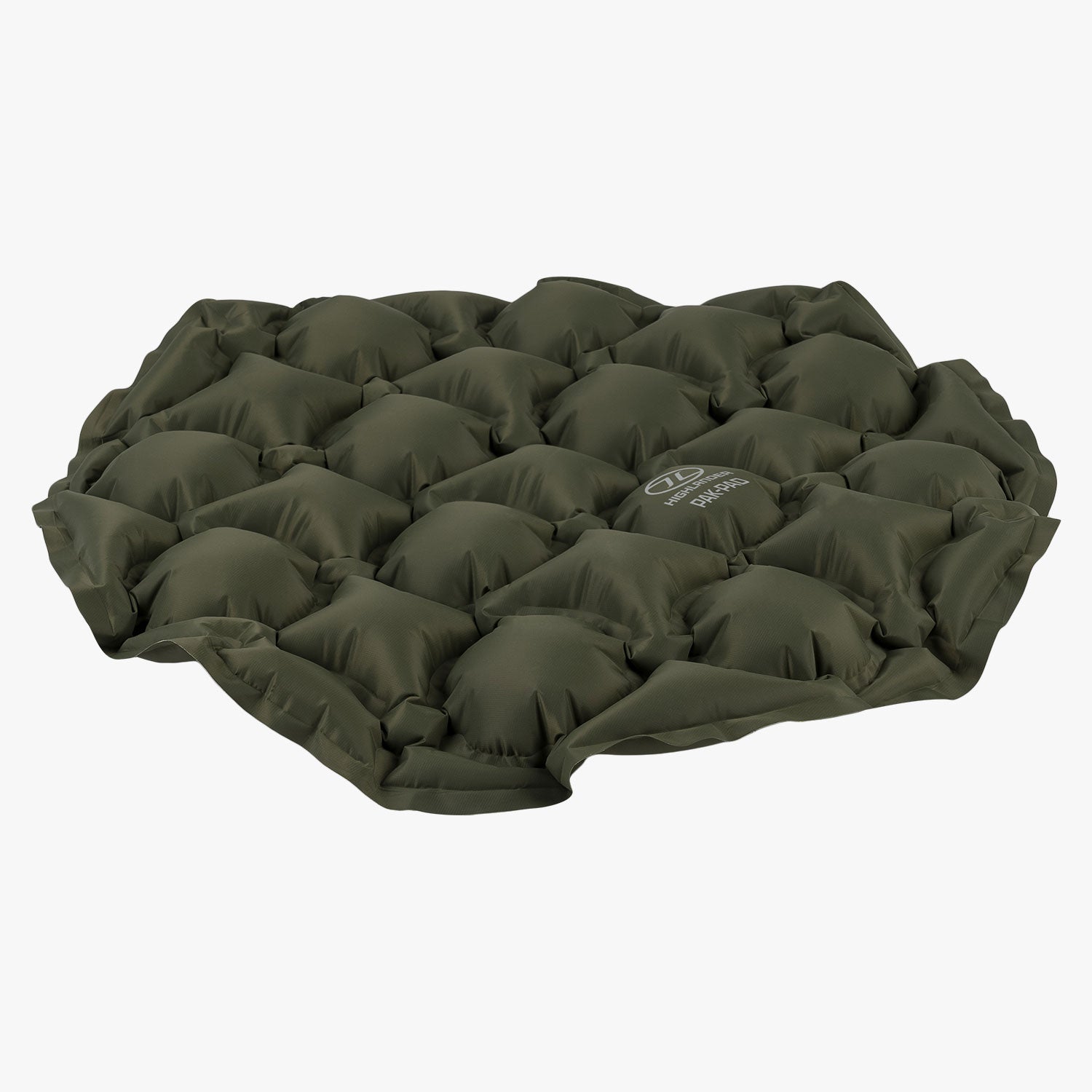 Highlander Pak Pad seduta gonfiabile trekking verde oliva
