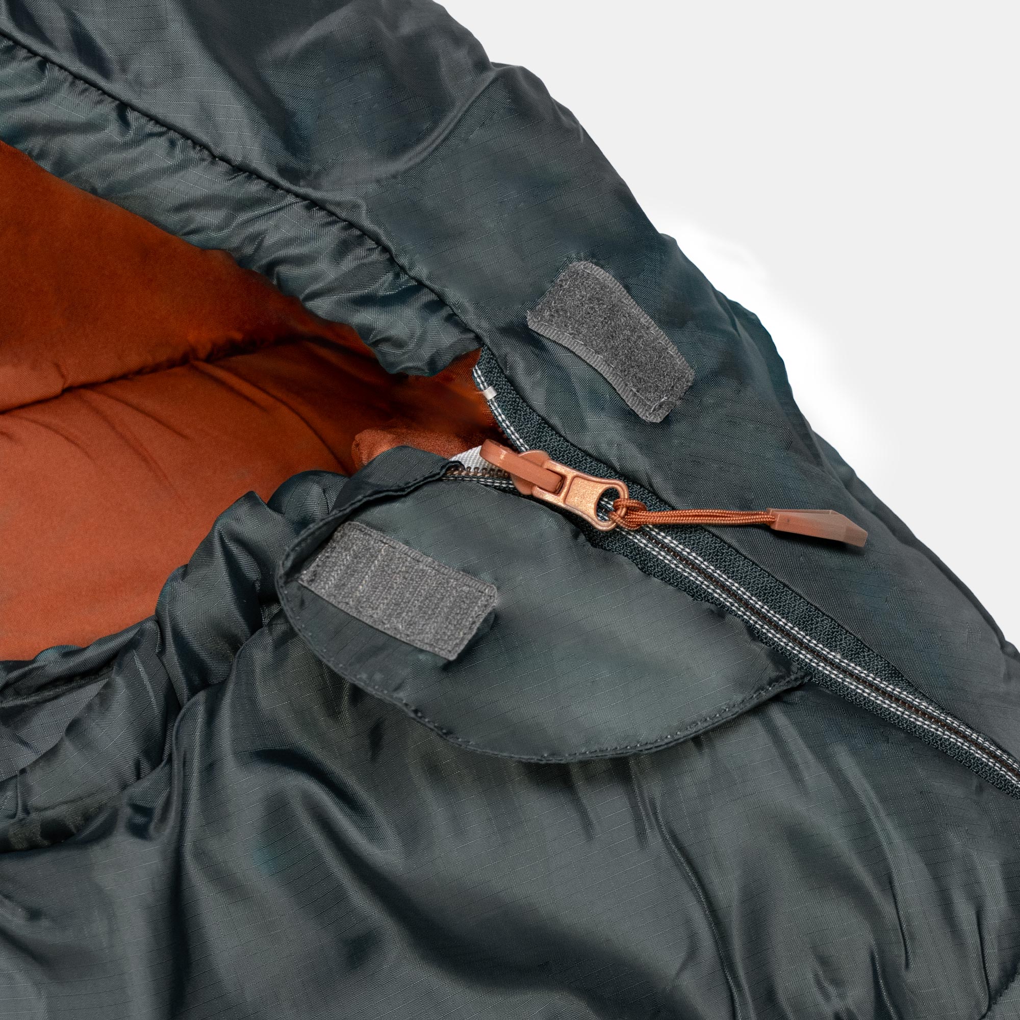 Highlander Rayet 450 sacco a pelo mummia grigio scuro 3-4 stagioni