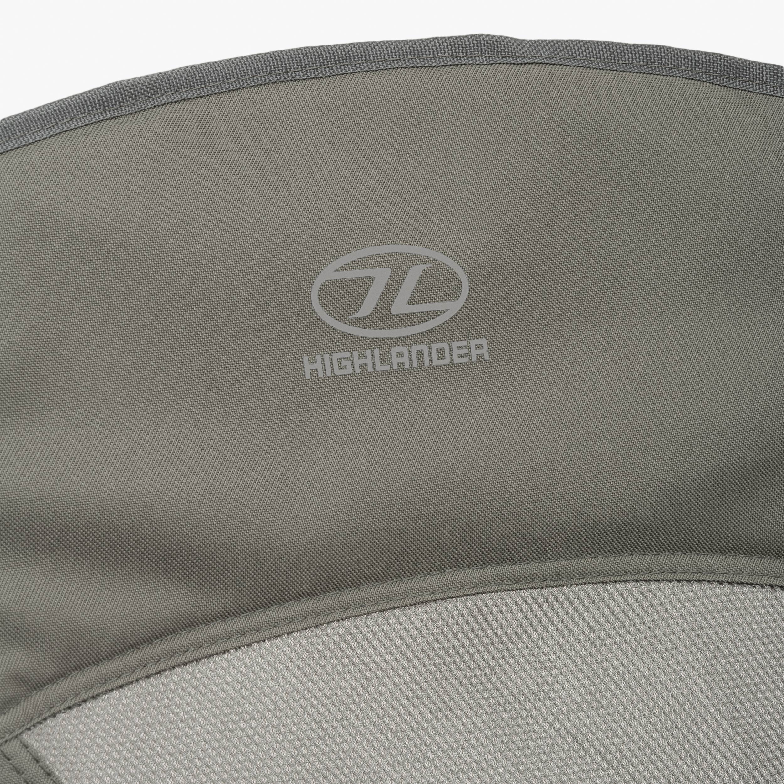Highlander Doune sedia da campeggio pieghevole carbone
