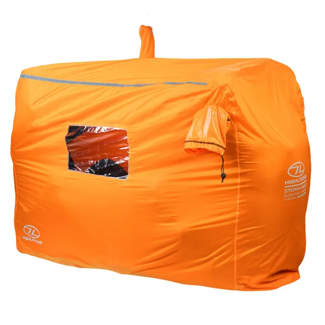 Highlander Storm Vault 4-5 Person riparo emergenza arancione