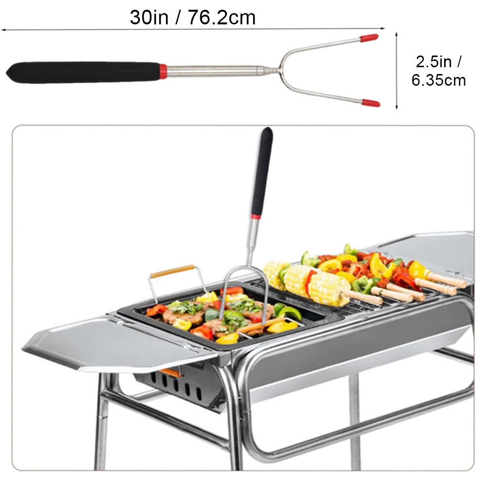 Readyman forchetta grill telescopica manico isolato