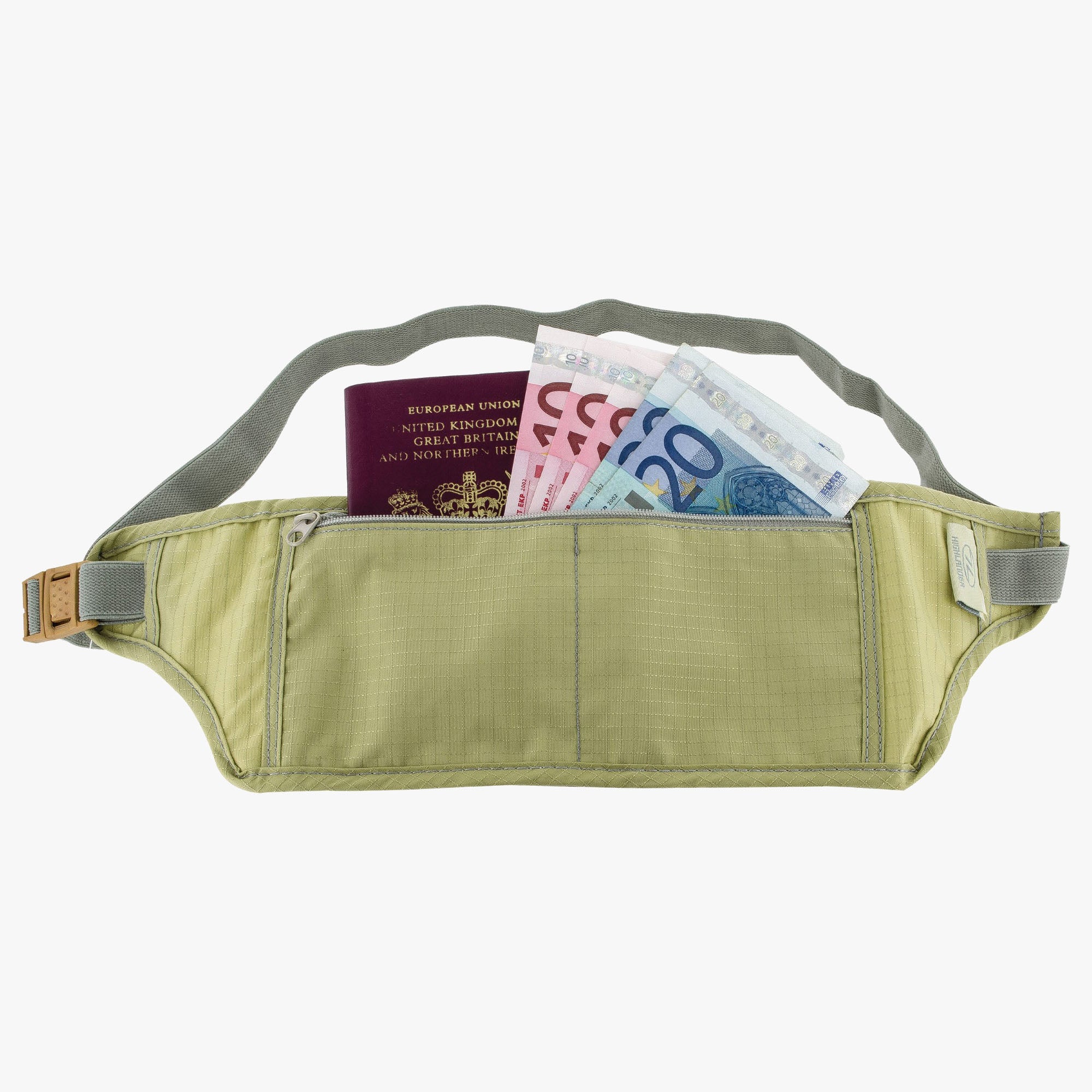 Highlander Single Pocket marsupio soldi piatto da viaggio