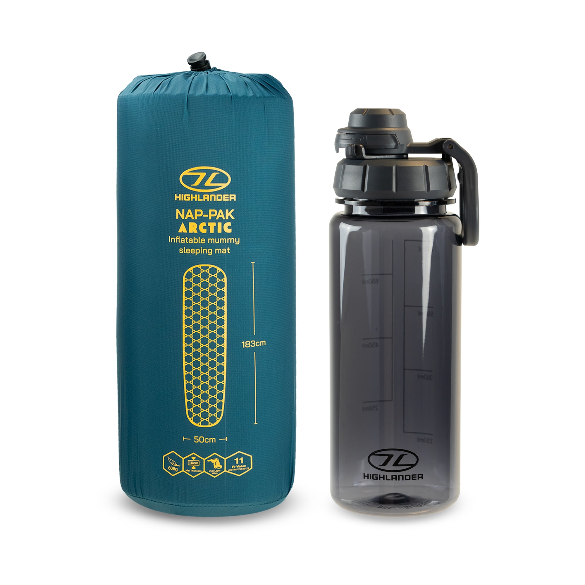 Highlander Nap-Pak Arctic R11 Mummy Lite materassino 600 g