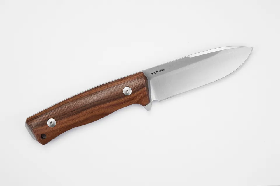 Saturn Knives Mimas Wood coltello manico legno compatto