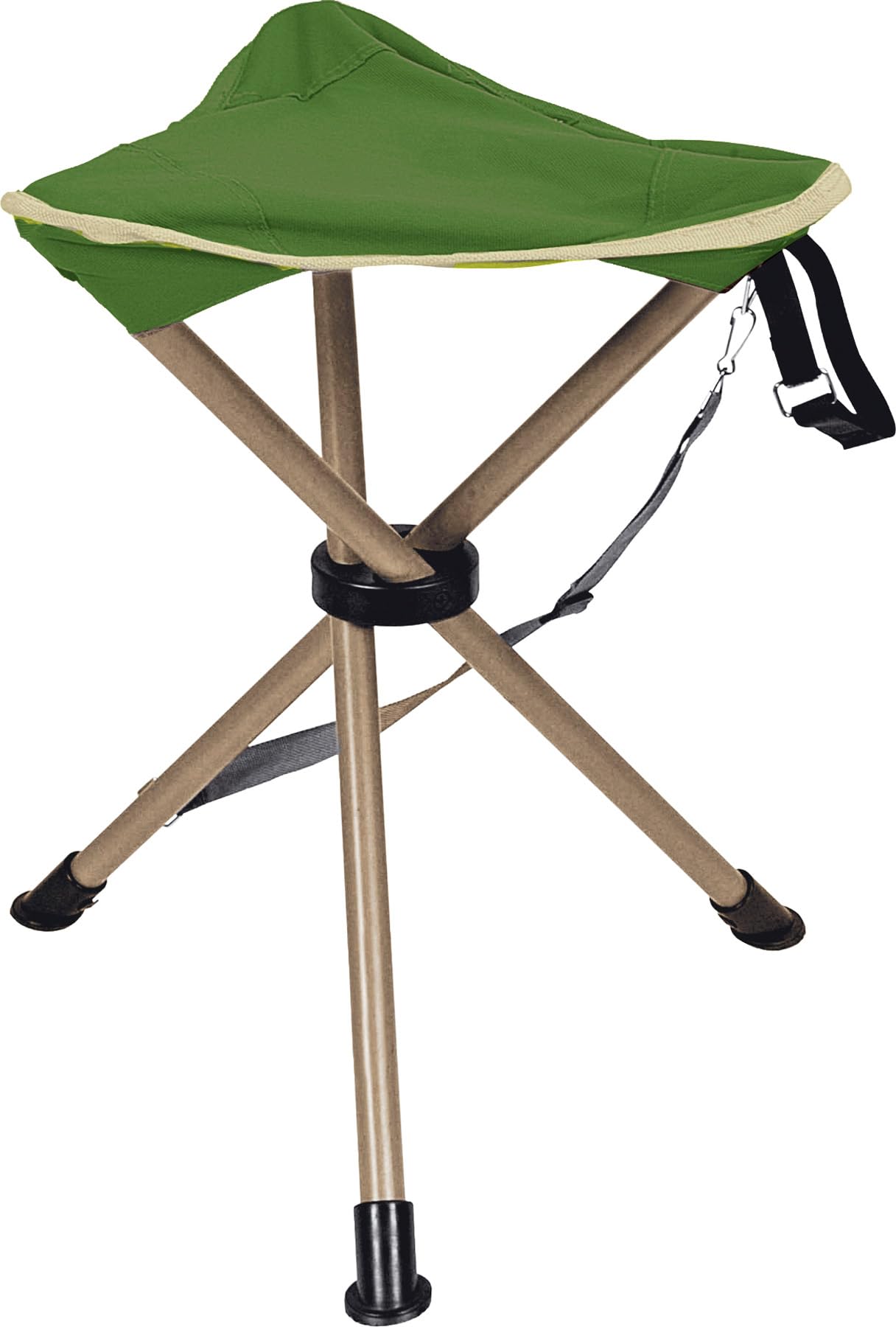 Brunner Triol sgabello treppiede verde acciaio 100 kg