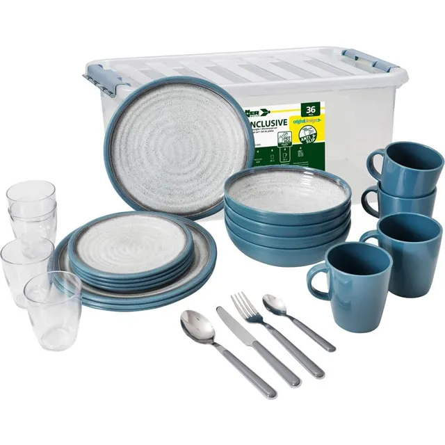 Brunner Van Well 0830154N.C5T set melamina 36 pezzi