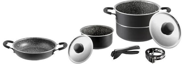 Brunner Pirate set pentole 6+1 alluminio Ø18 cm antiaderente