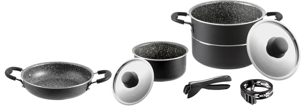Brunner Pirate set pentole 6+1 alluminio Ø18 cm antiaderente
