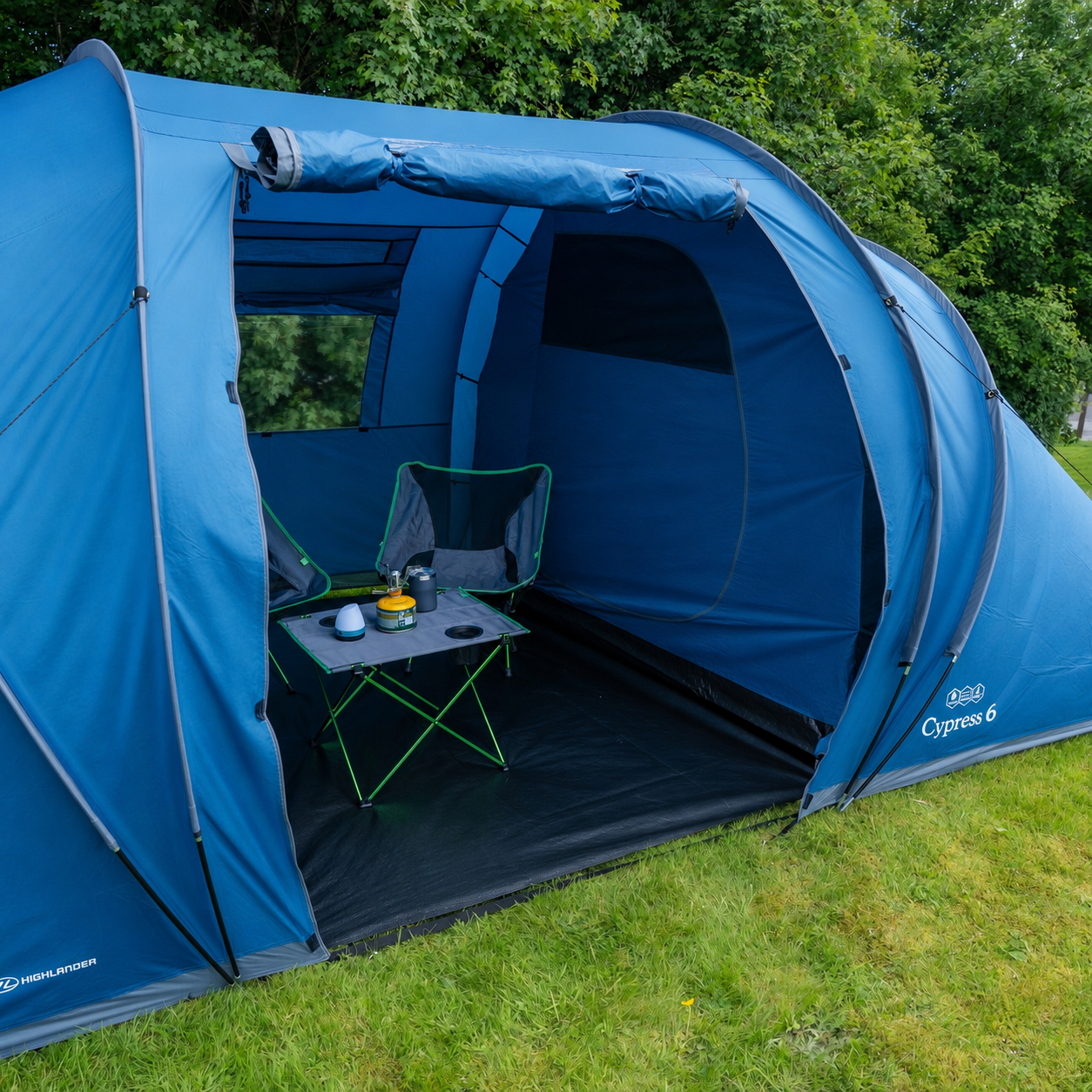Highlander Cypress 6 tenda campeggio 6 posti 3000mm