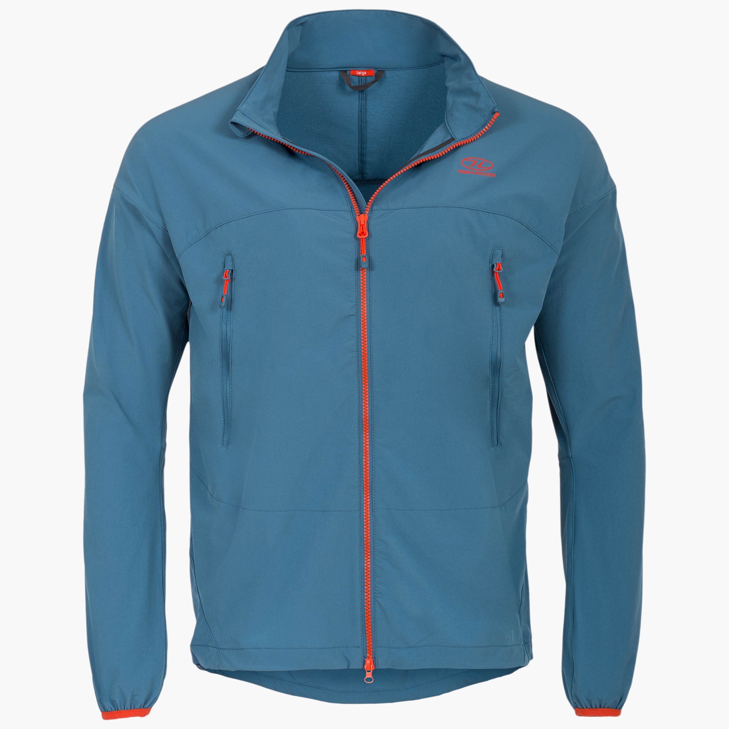 Highlander Hirta giacca shell uomo grigio scuro L antivento