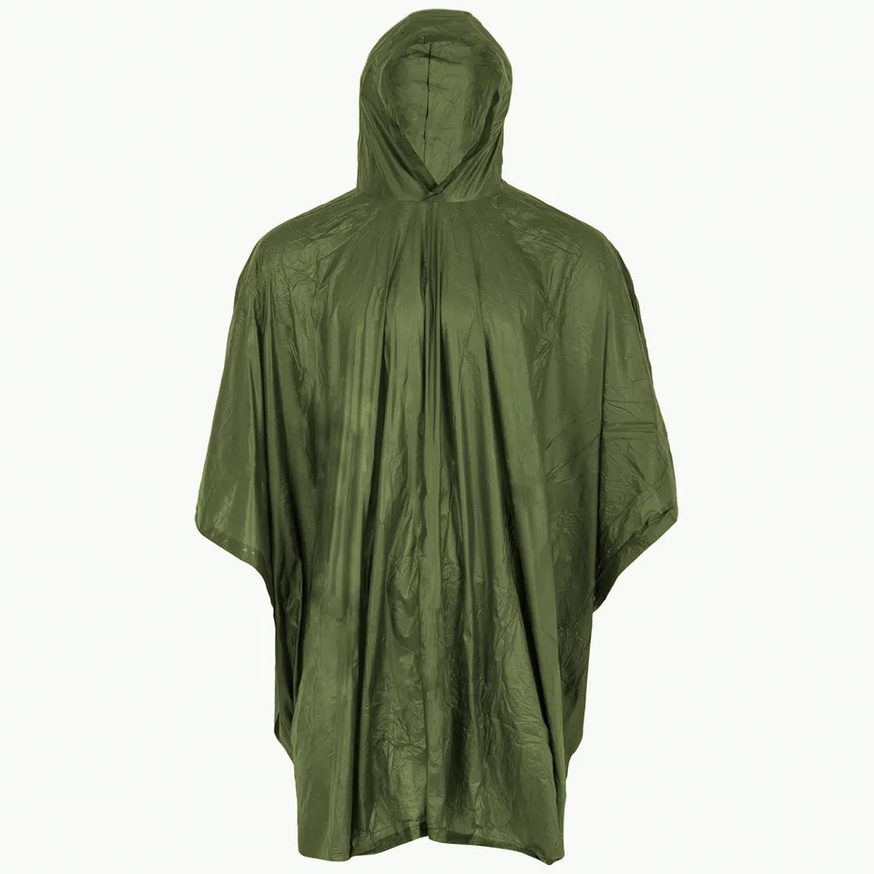 Highlander Survival Multi-Purpose poncho olive impermeabile