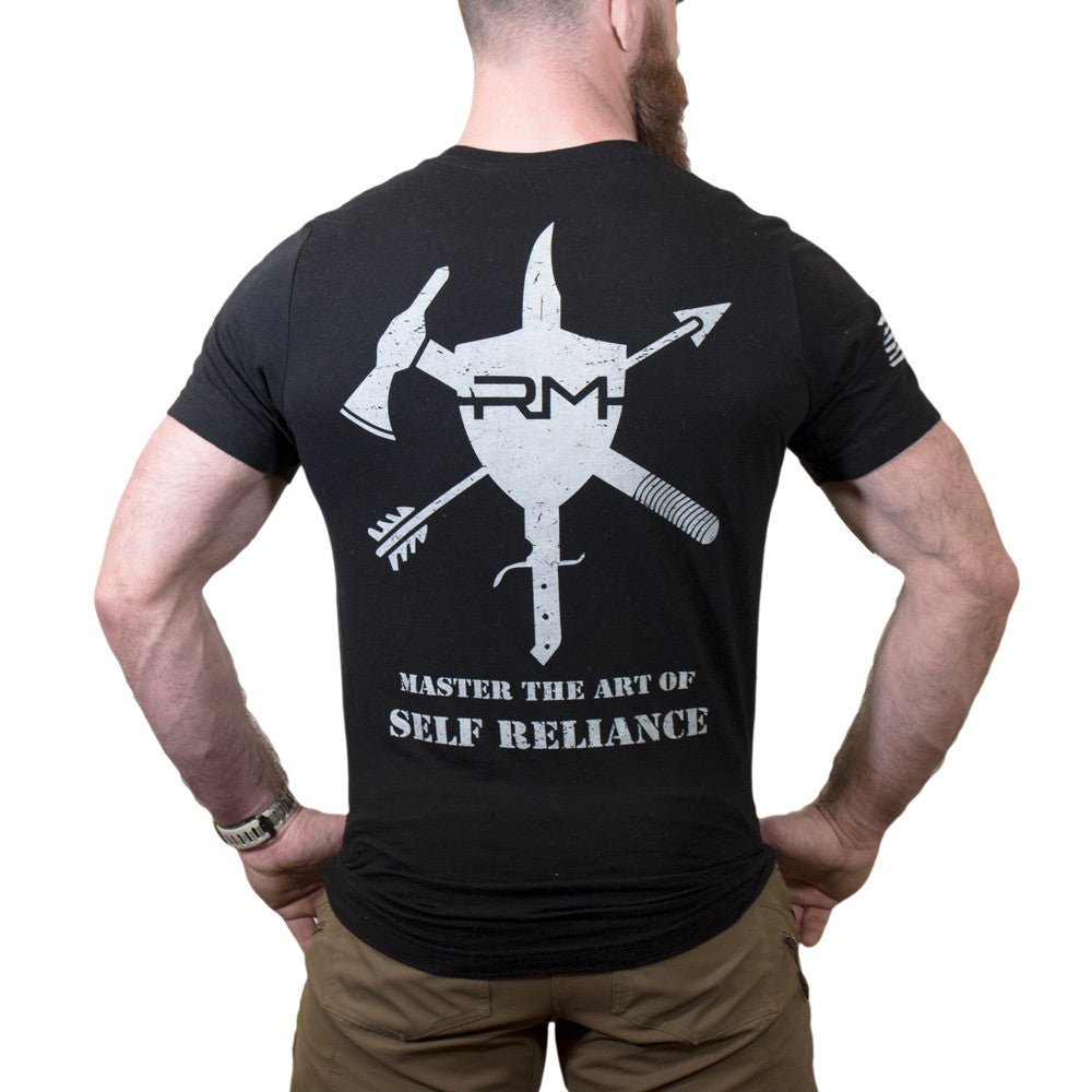 Readyman Tomahawk maglietta nera cotone M-XL