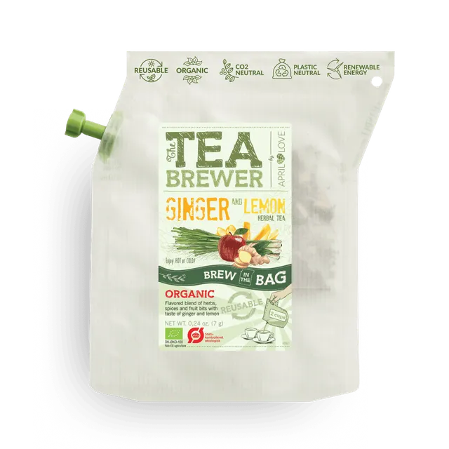 The Brew Company Ginger Lemon tisana bio monodose