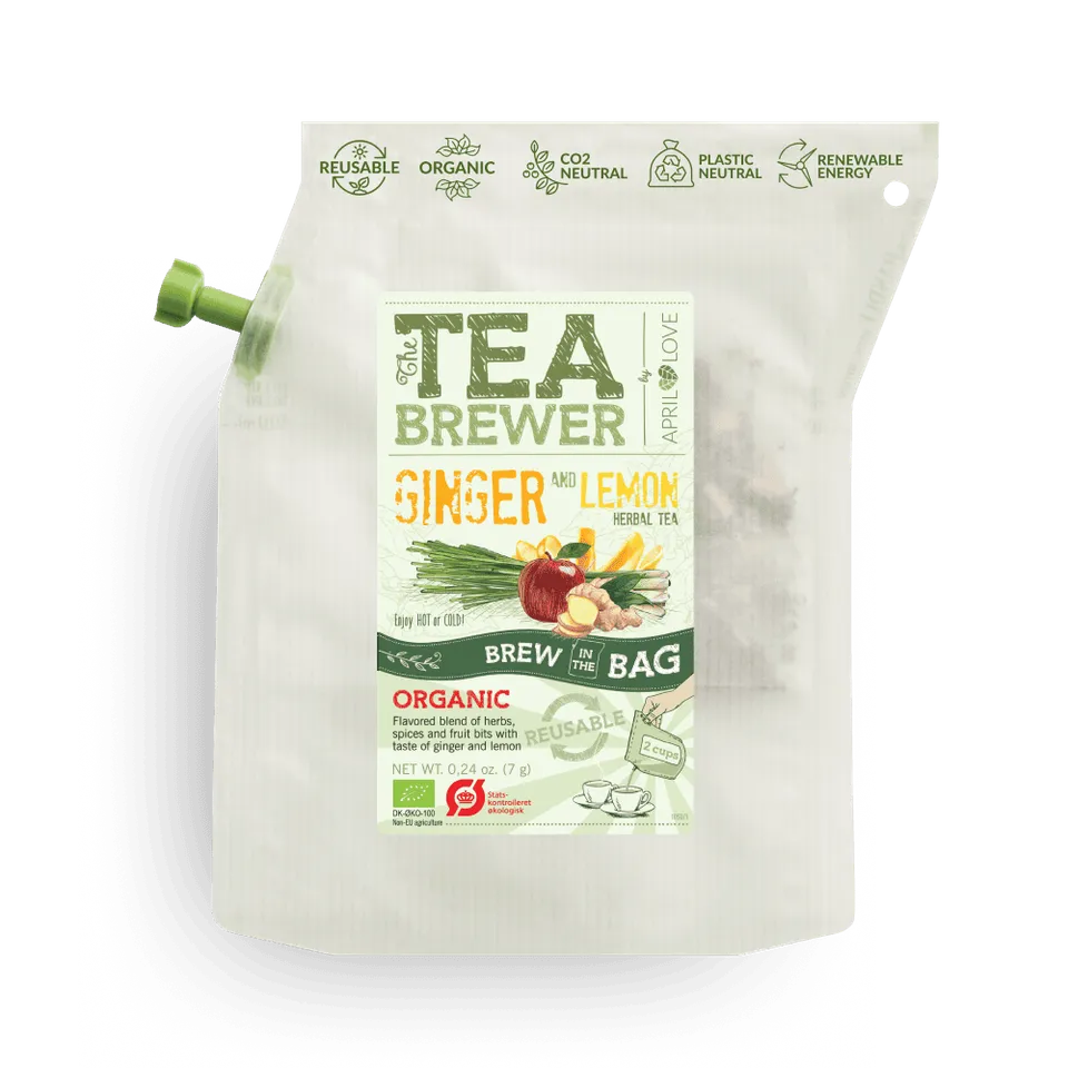 The Brew Company Ginger Lemon tisana bio monodose
