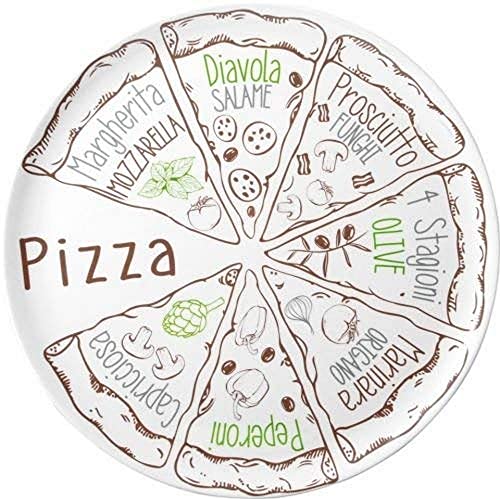 Brunner piatti pizza melamina 37,5 cm 2 pezzi