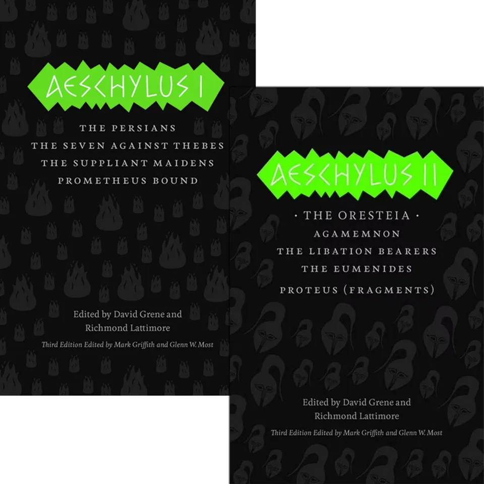 Readyman Aeschylus I & II libro 2 volumi tragedie