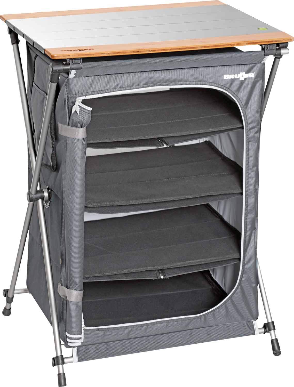 Brunner Razor Ultralight LS mobile cucina nero bambù