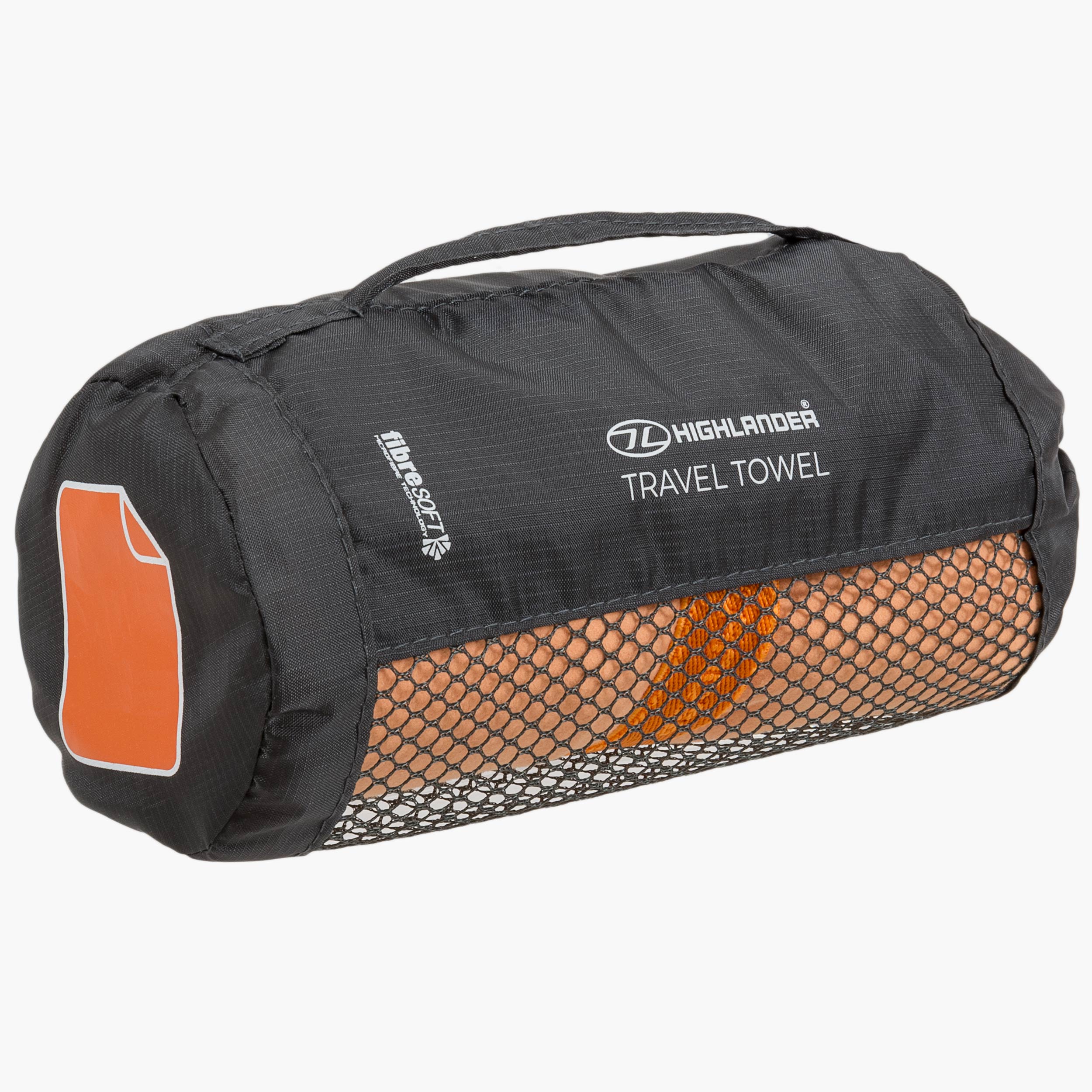 Highlander Fibre Soft asciugamano microfibra L olive