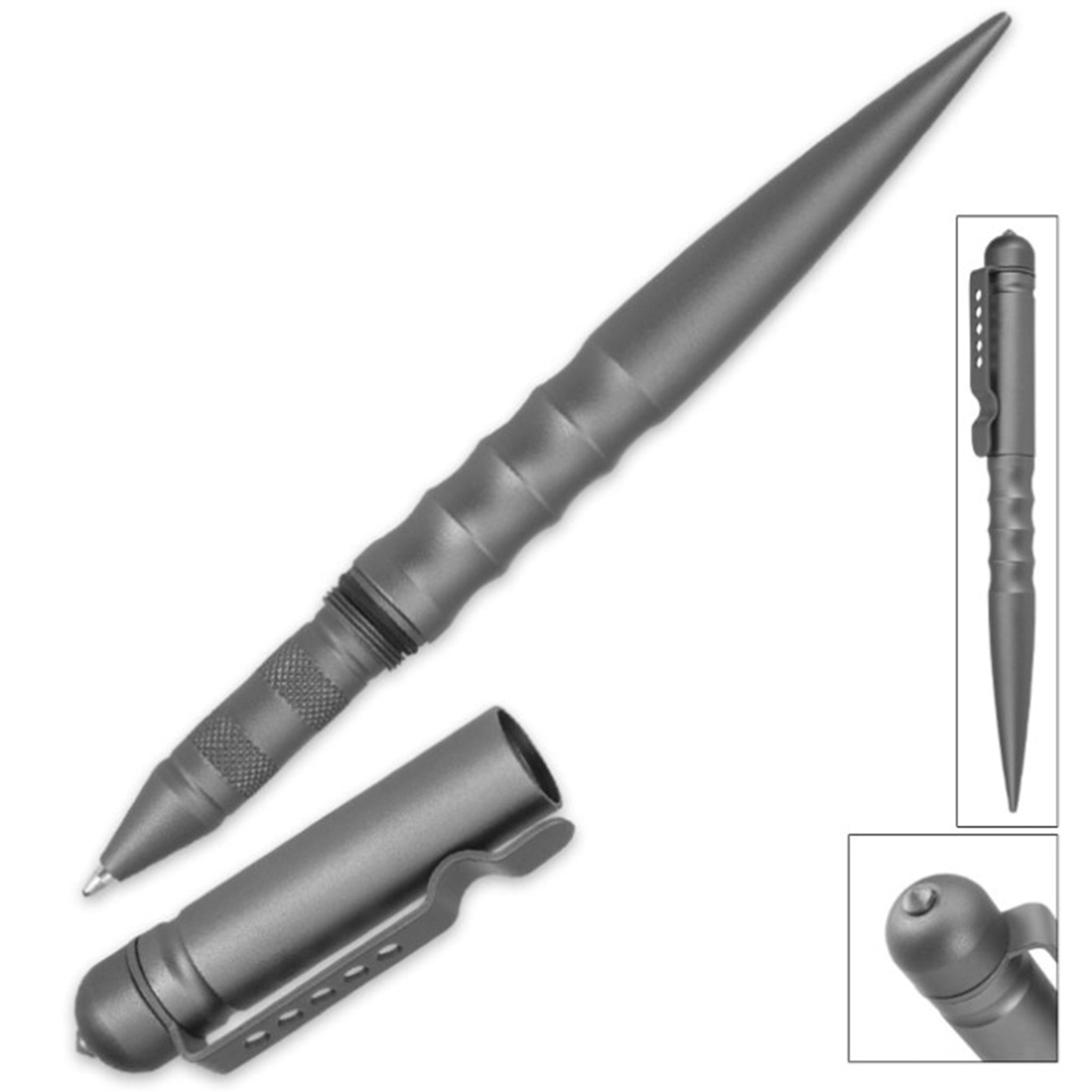 Readyman Kubaton penna tattica grigia frangivetro