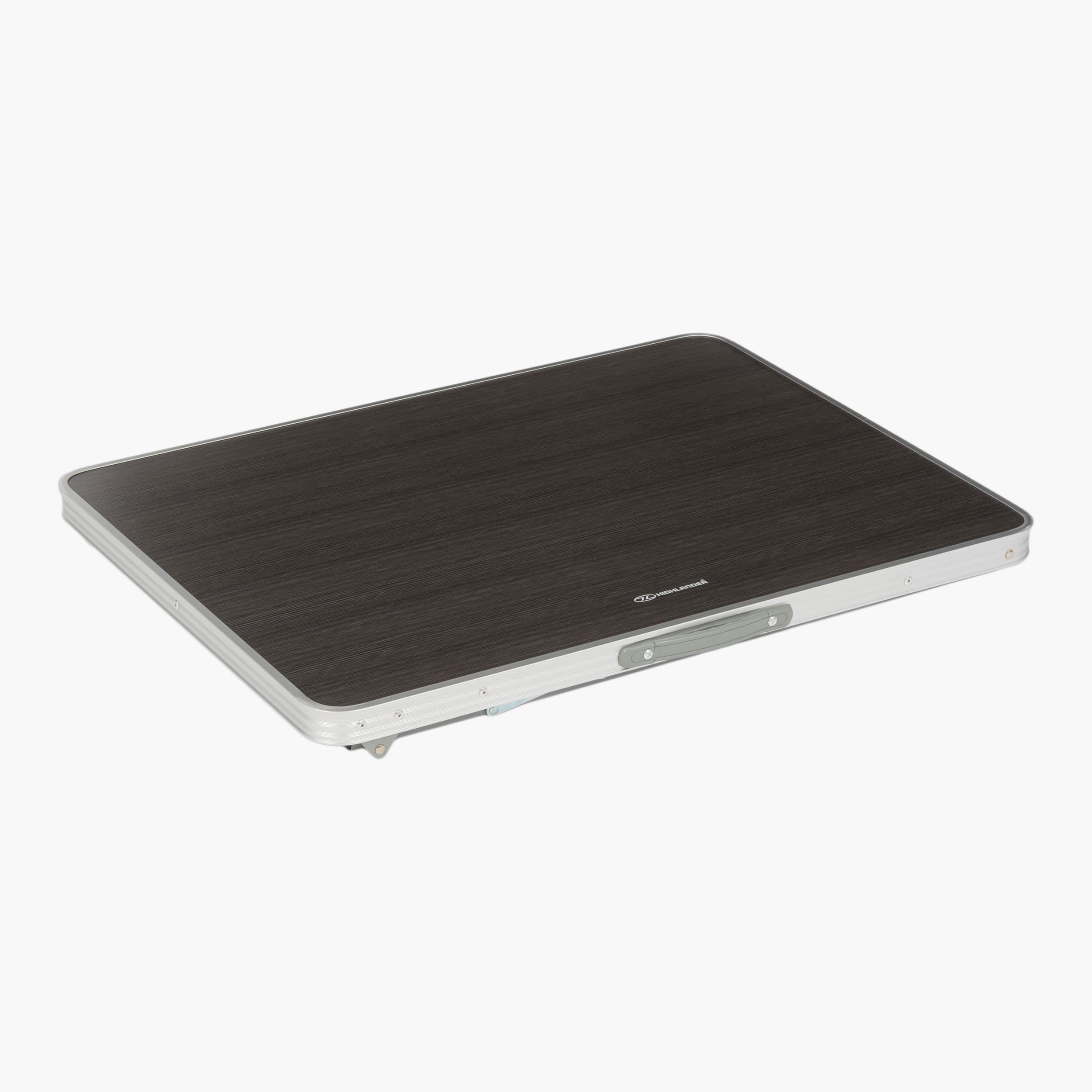 Highlander Compact tavolo campeggio pieghevole singolo alluminio