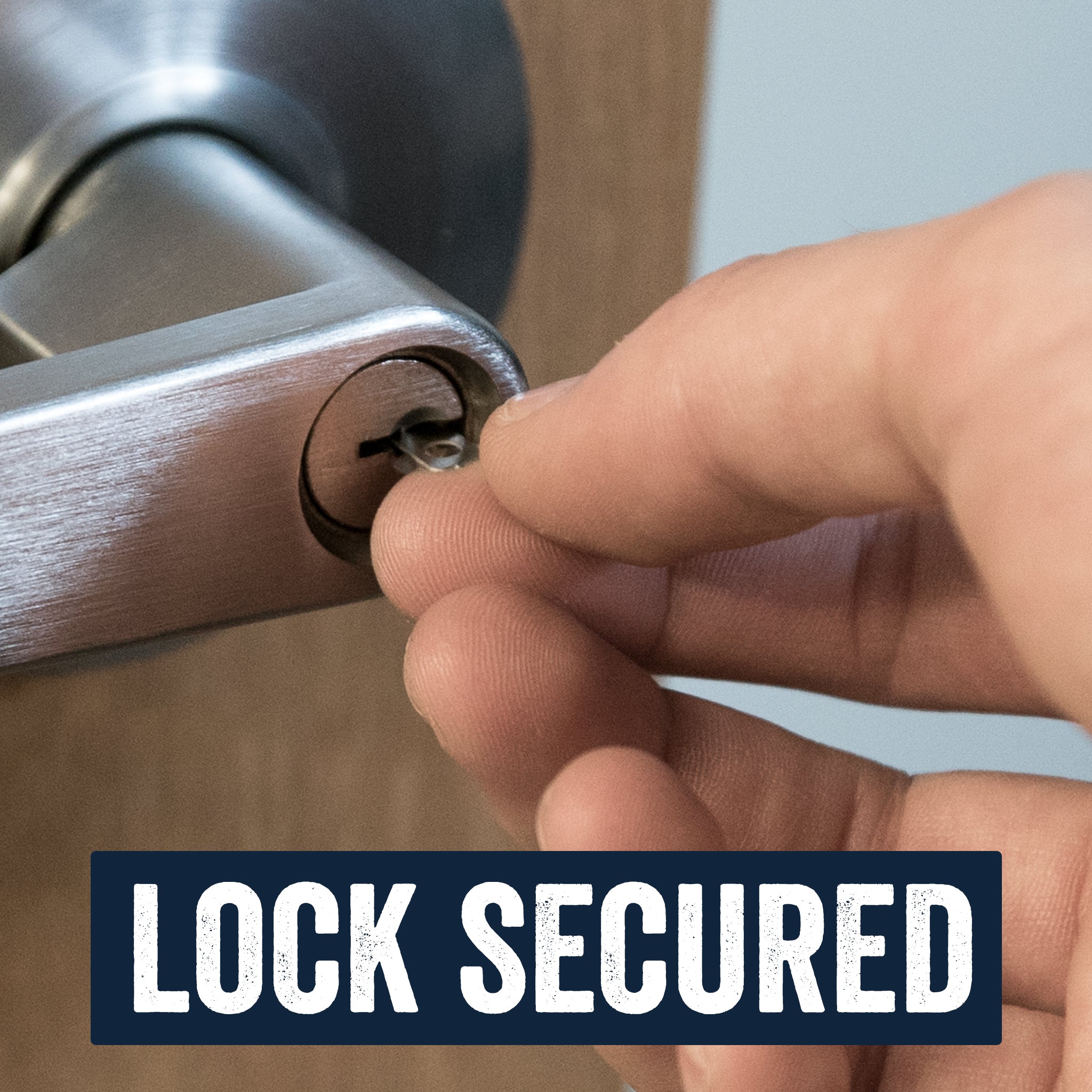 Readyman Lock Blocker card blocca serrature acciaio