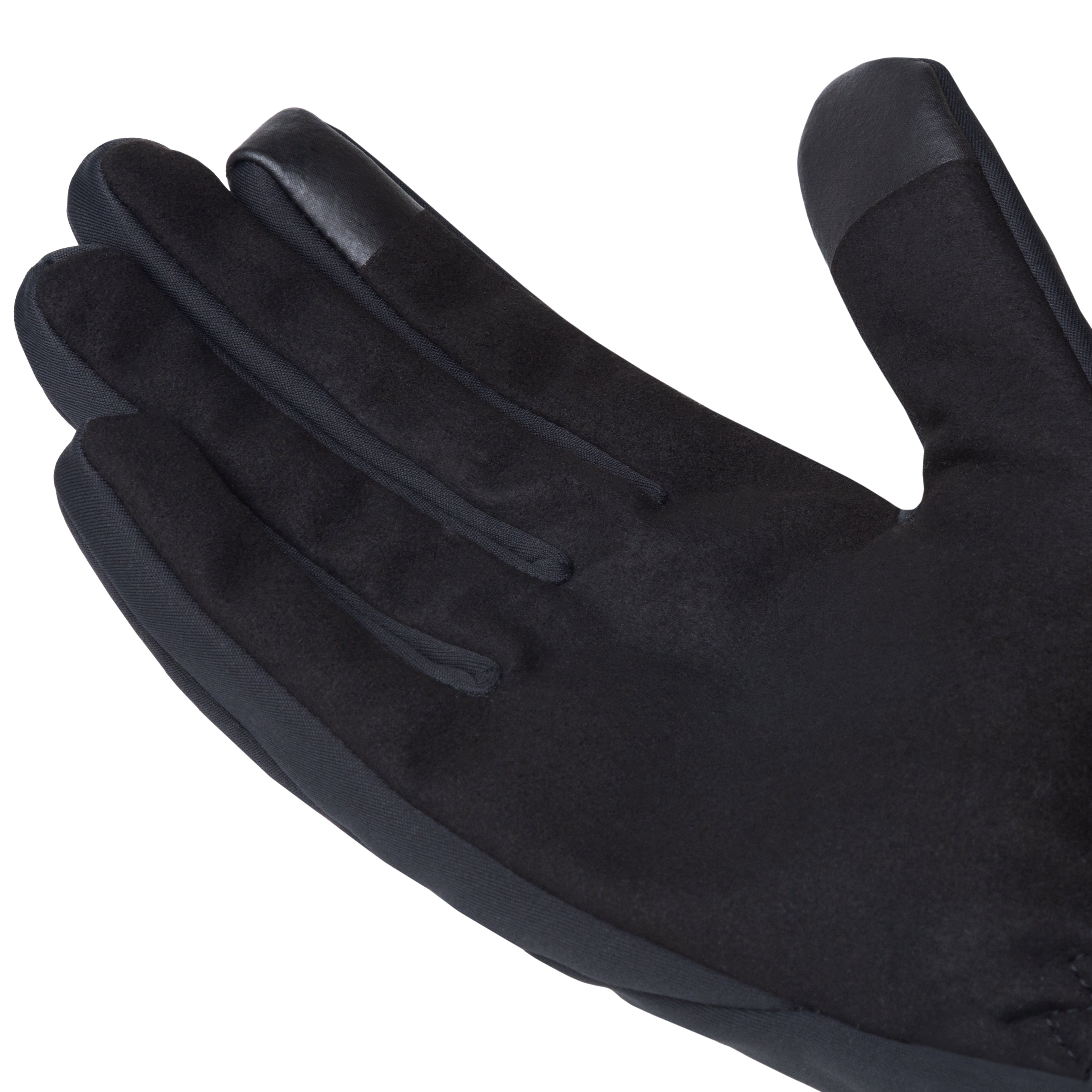 Trekmates Rigg Glove guanti antivento neri windproof