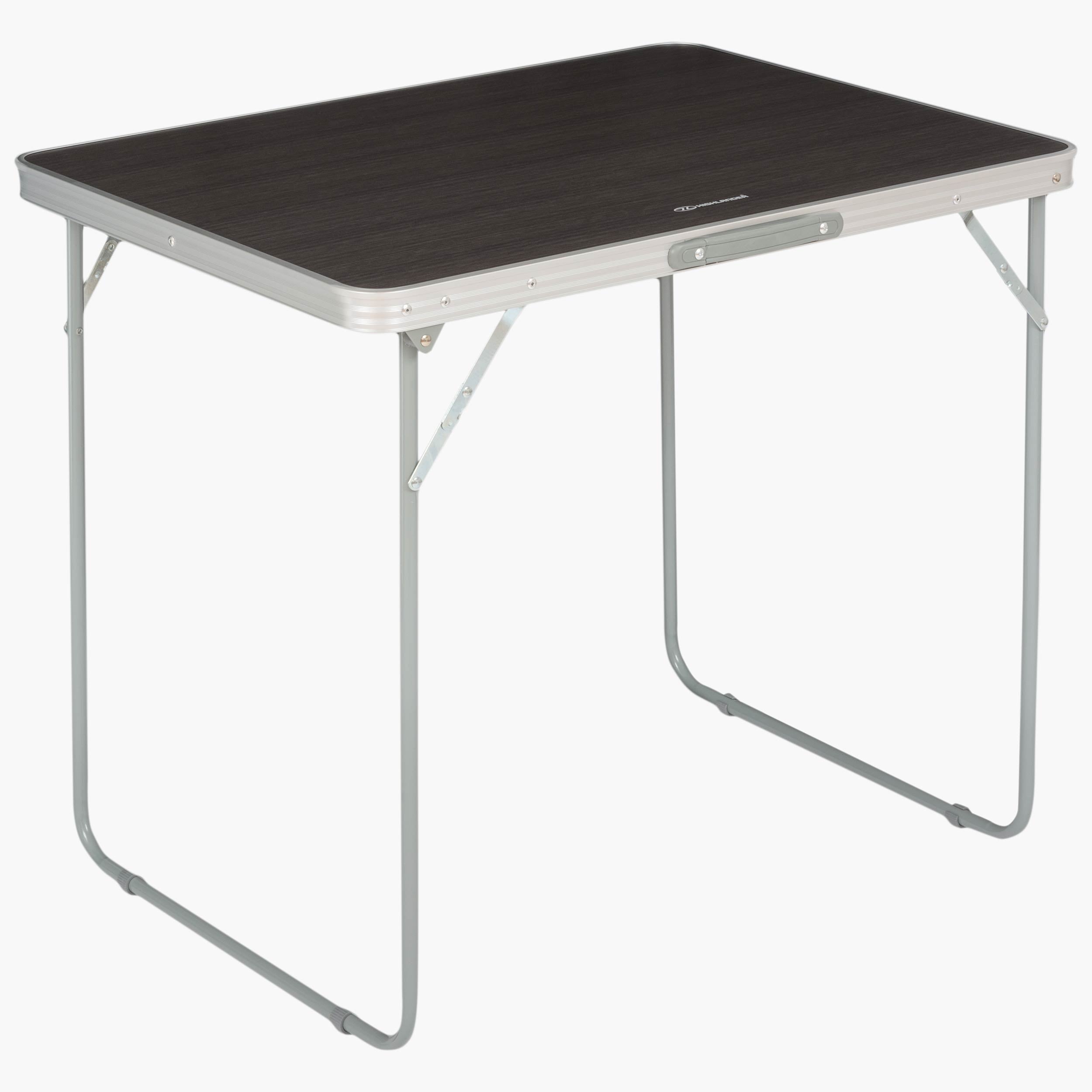 Highlander Compact tavolo campeggio pieghevole singolo alluminio