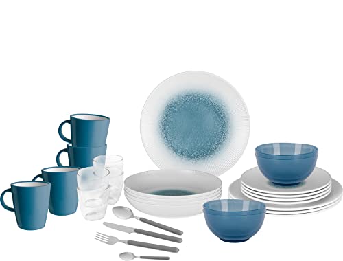Brunner All Inclusive VIP Meteore set piatti melamina 40 pz