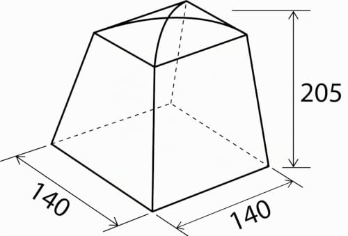 Brunner Sanity 0102025N tenda sanitaria 140x140 cm