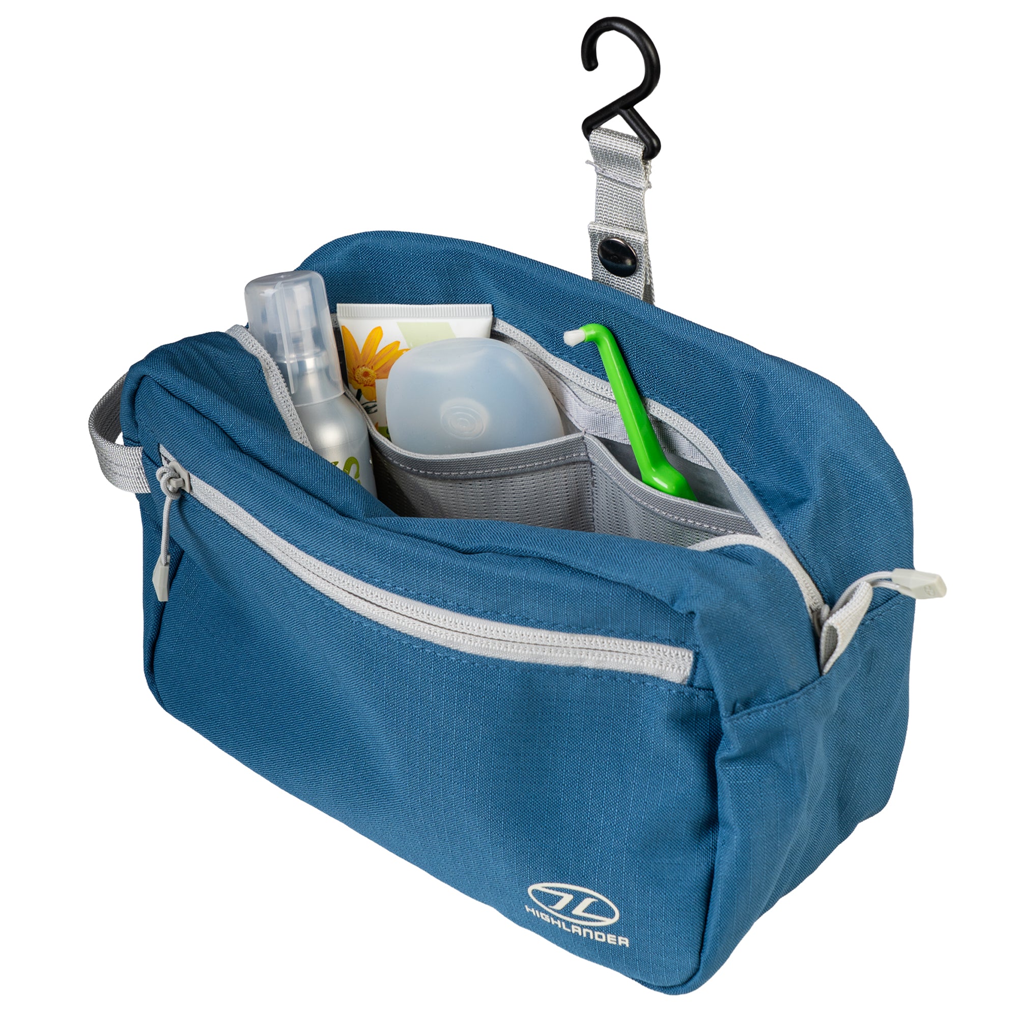 Highlander Sancho beauty case viaggio nero appendibile