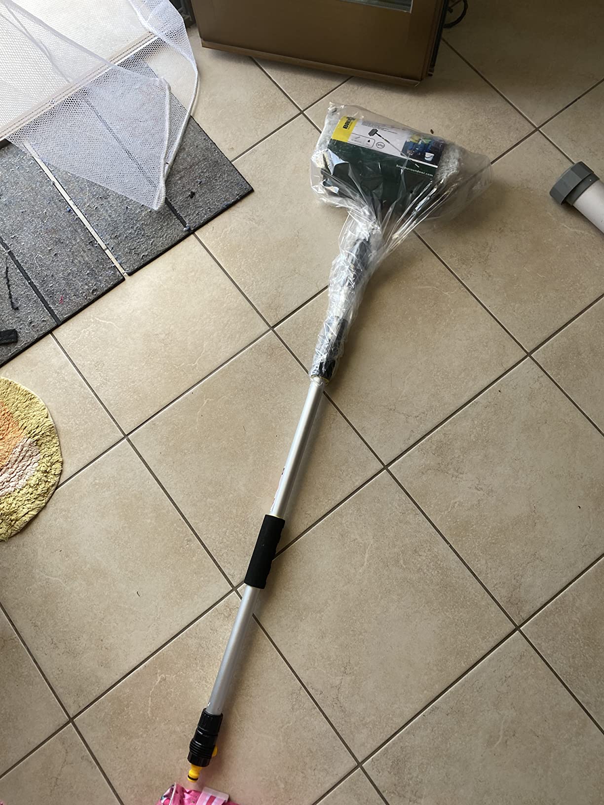 Brunner Moppy Spazzola Telescopica Lavaggio 115-180 cm alluminio