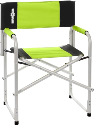 Brunner Bravura sedia regista pieghevole nero azzurro 150 kg