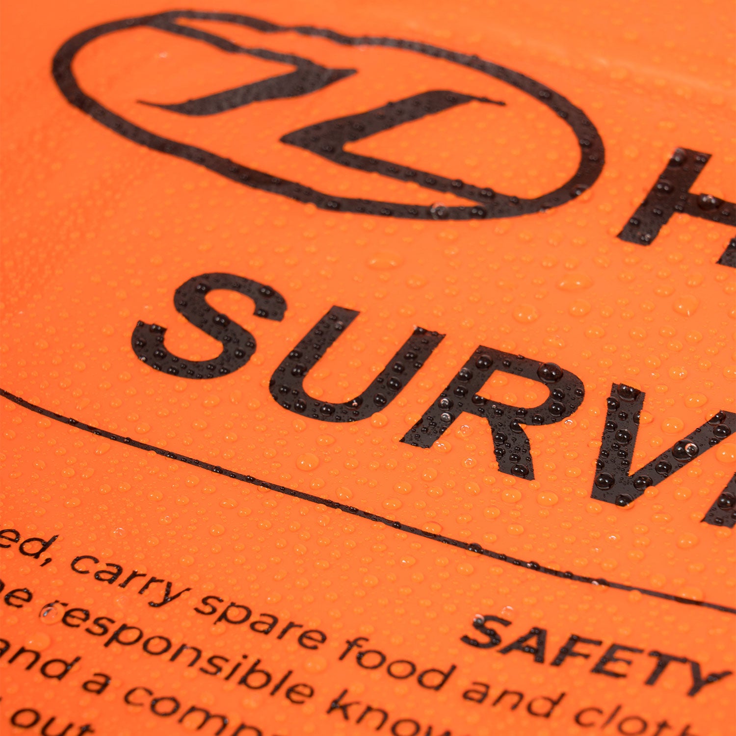 Highlander Survival Emergency sacco emergenza arancione anti ipotermia
