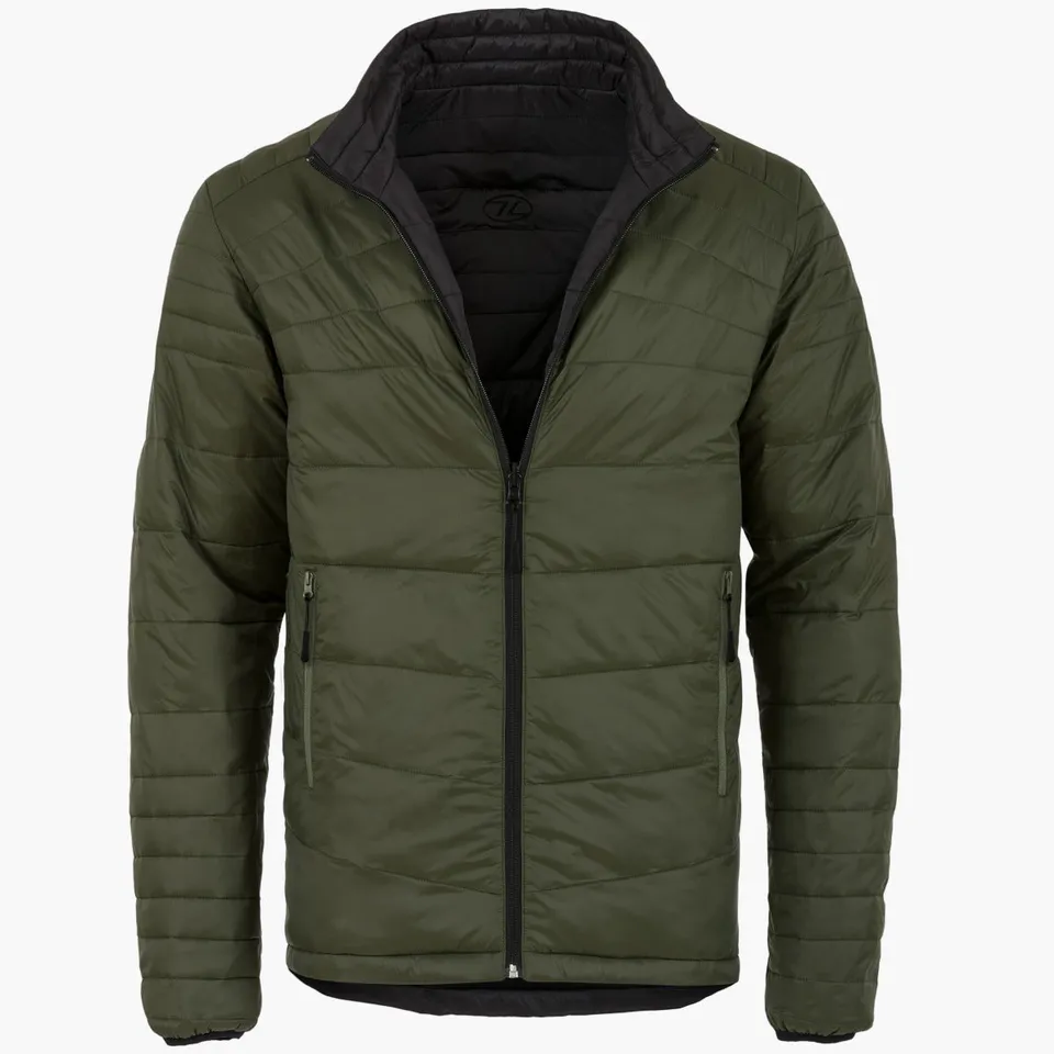 Highlander Survival Reversible giacca uomo imbottita reversibile