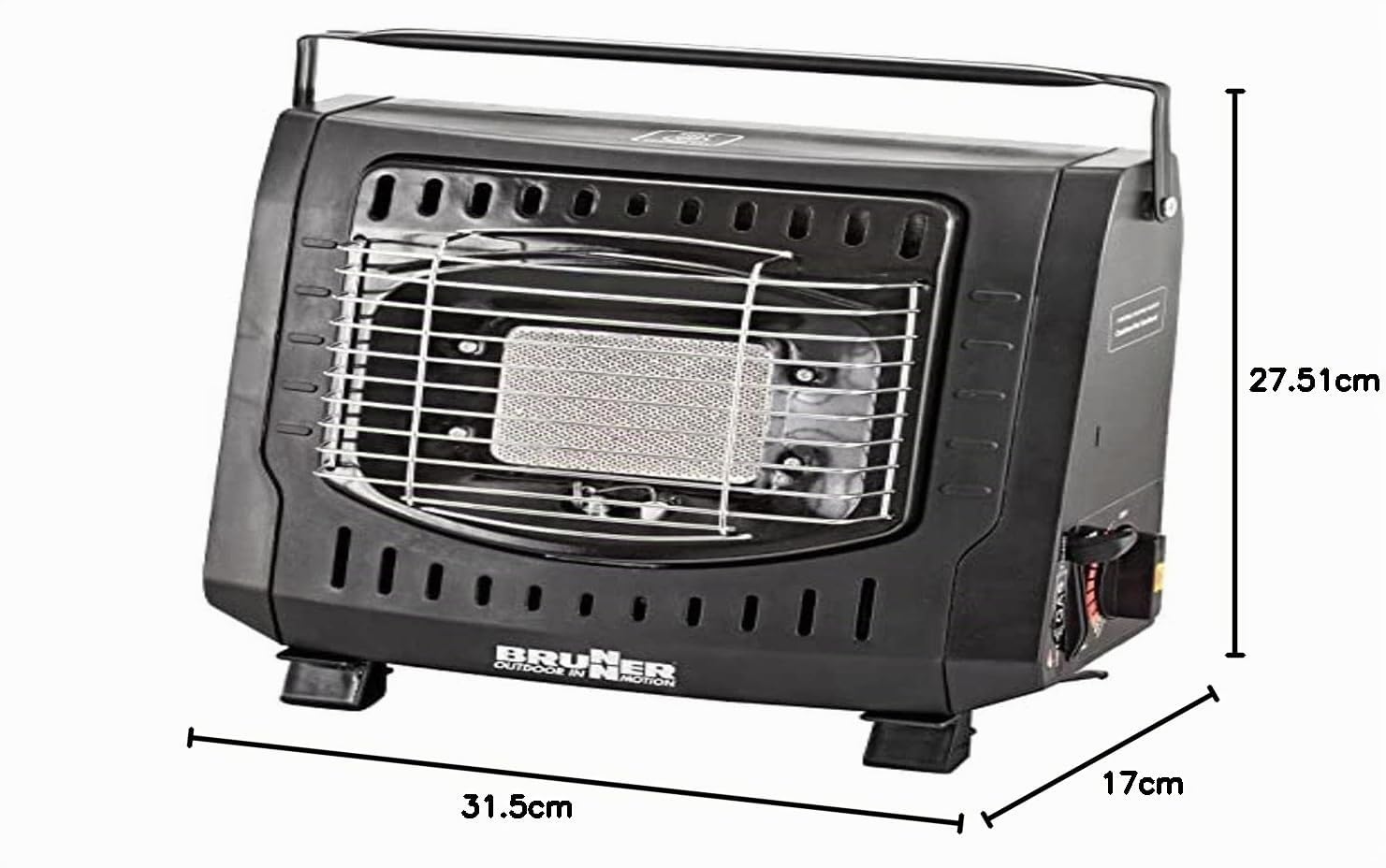 Brunner Devil Heater Stufetta Gas Portatile per tende