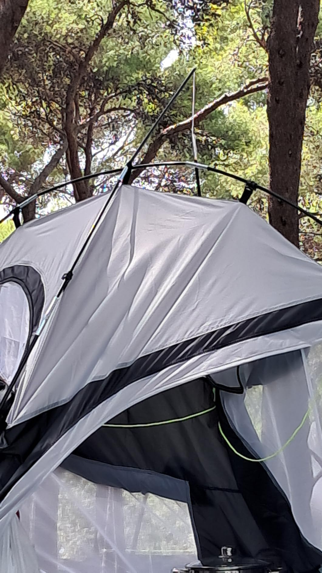 Brunner Cabina II NG tenda doccia 140x140 anti UV