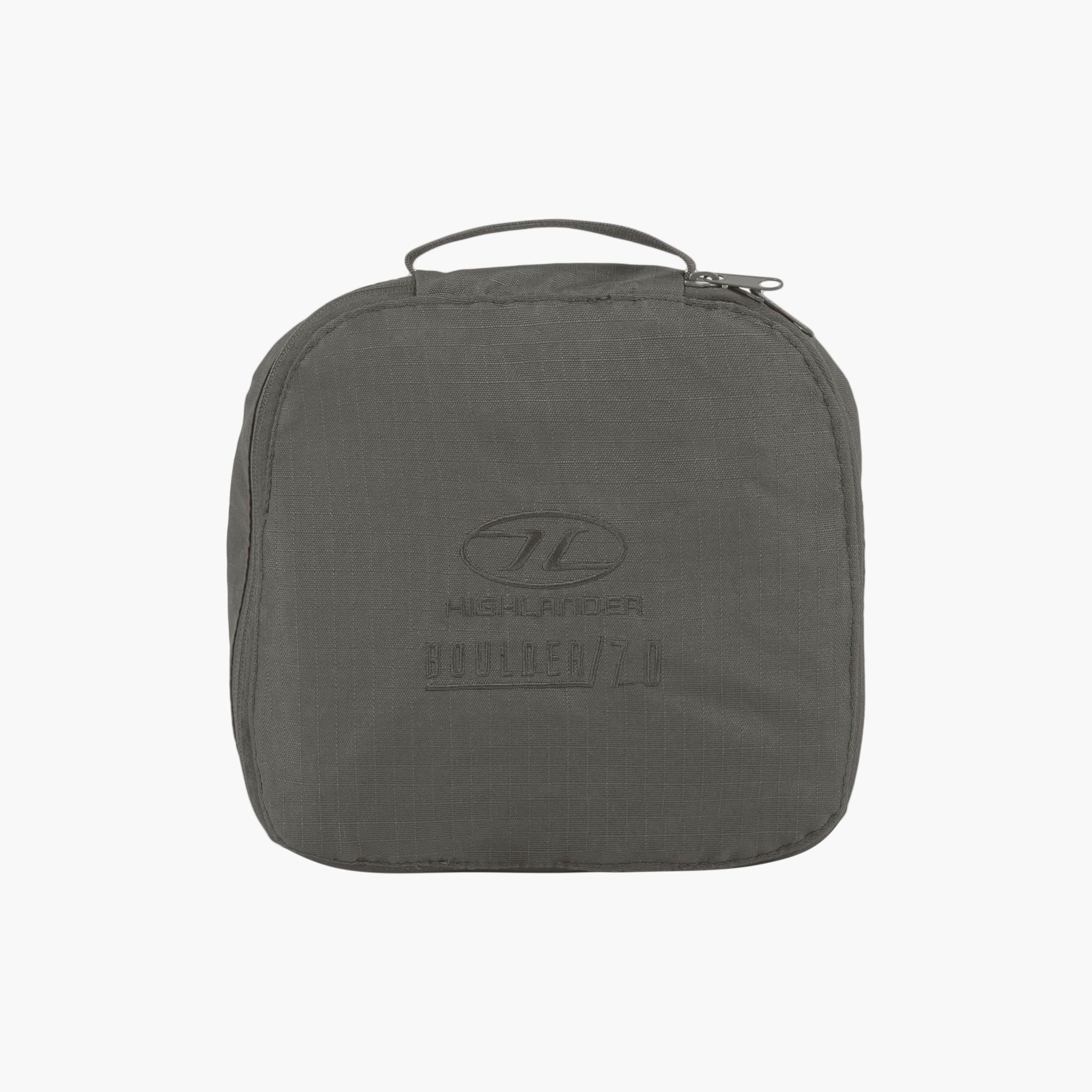 Highlander Boulder Borsone 70L Nero Ripstop