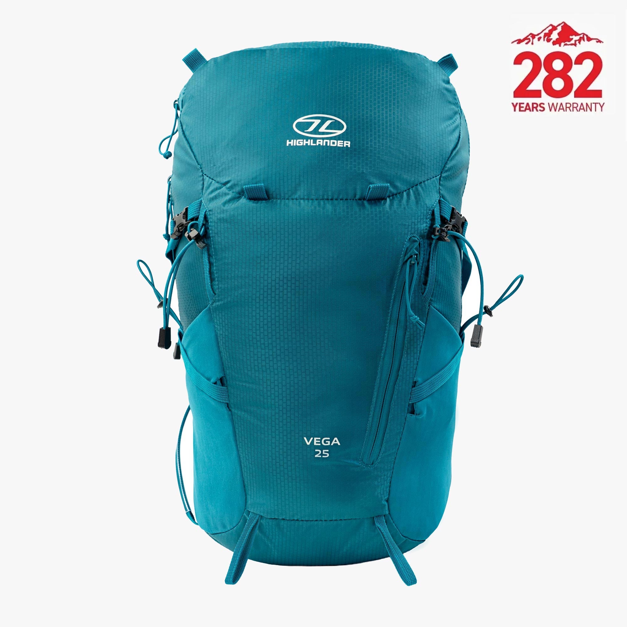 Highlander Vega 25L zaino trekking donna teal ventilato