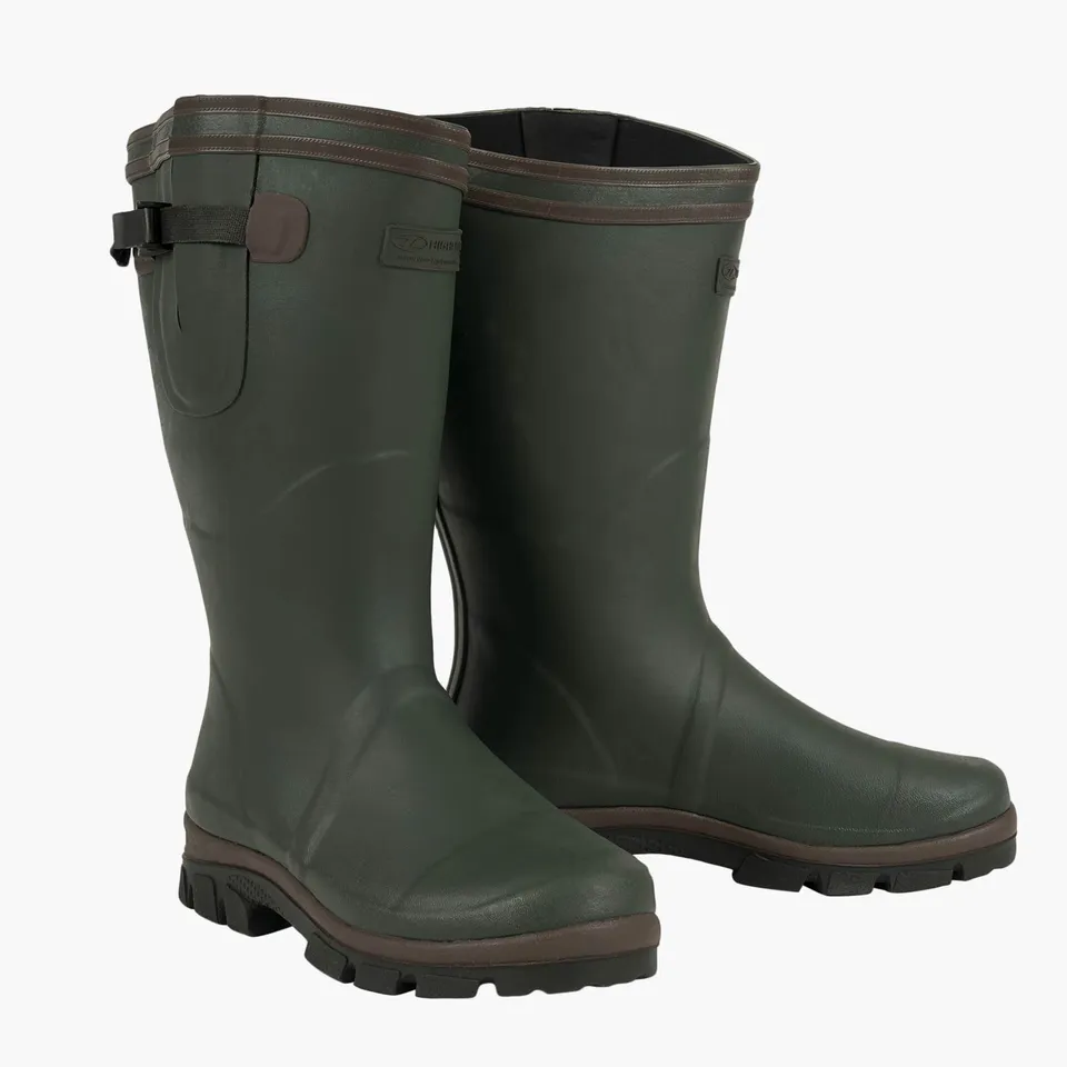 Highlander Moorland stivali gomma verde oliva