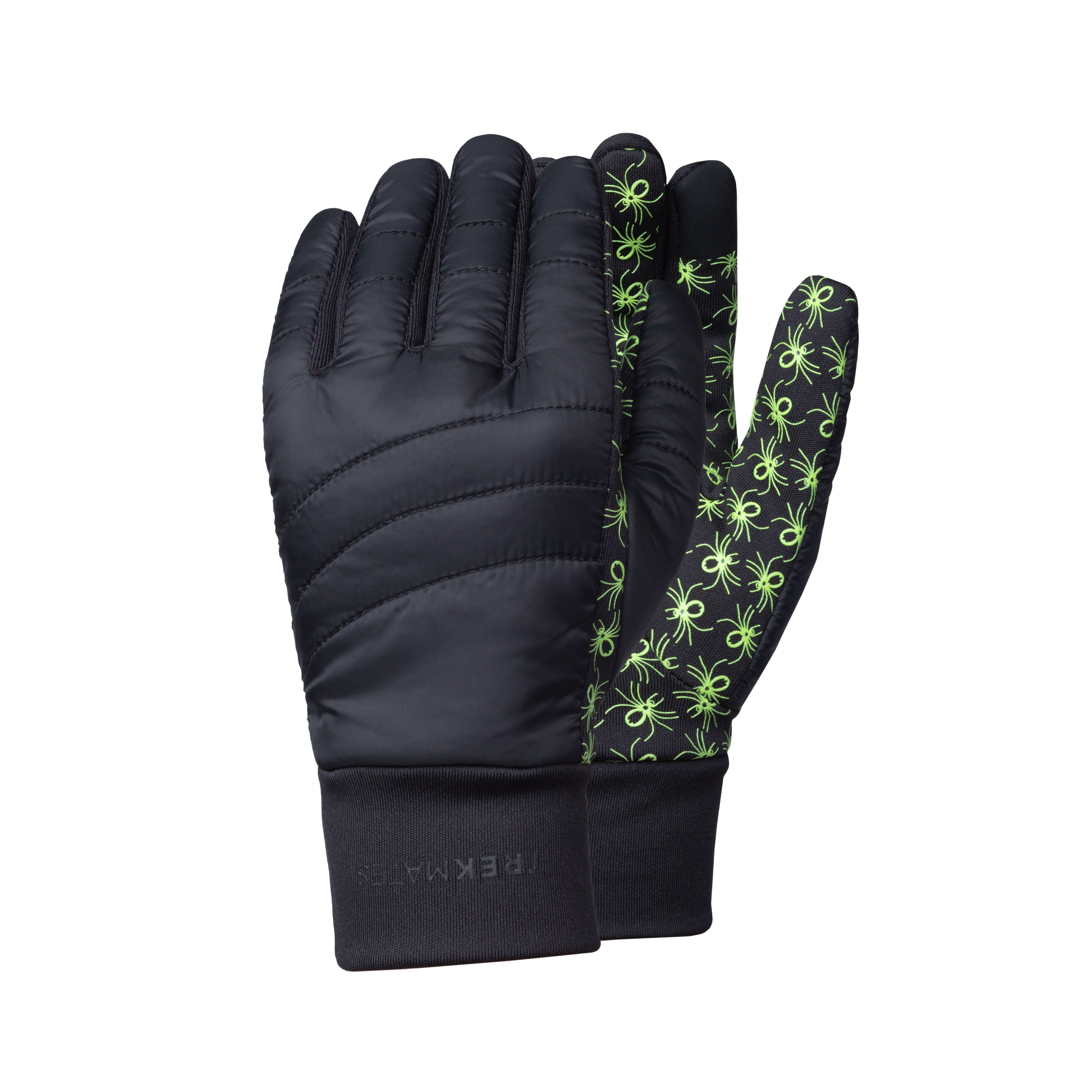 Trekmates Stretch Grip Hybrid Glove JNR guanti junior neri
