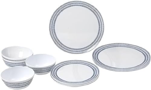 Brunner Midday Bluebay set piatti melamina 12 pezzi 4 persone