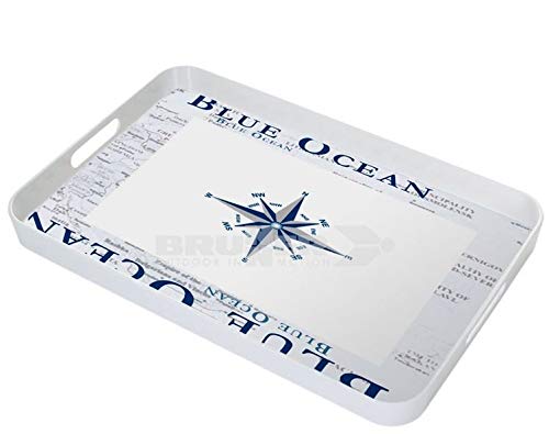 Brunner Blu Ocean Vassoio Melamina 29,5x40 cm