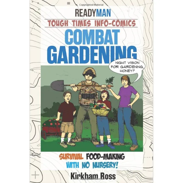 Readyman Combat Gardening fumetto orto sopravvivenza