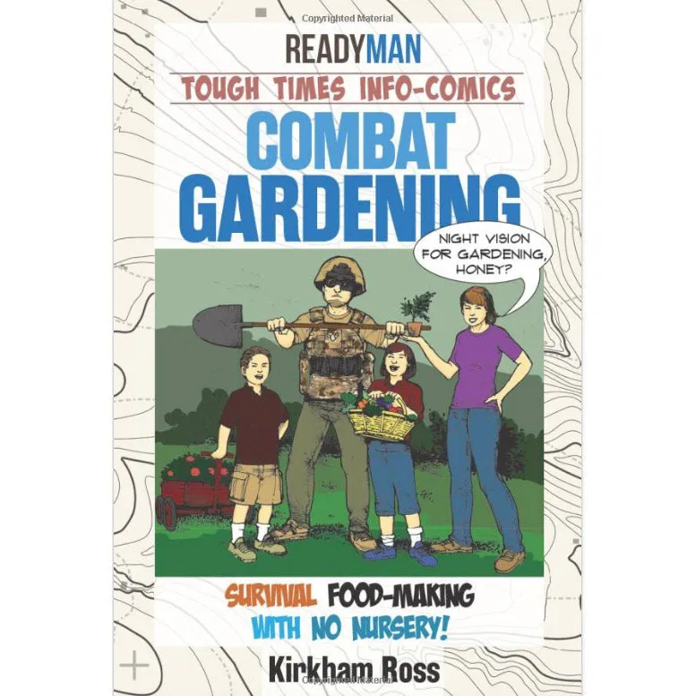 Readyman Combat Gardening fumetto orto sopravvivenza