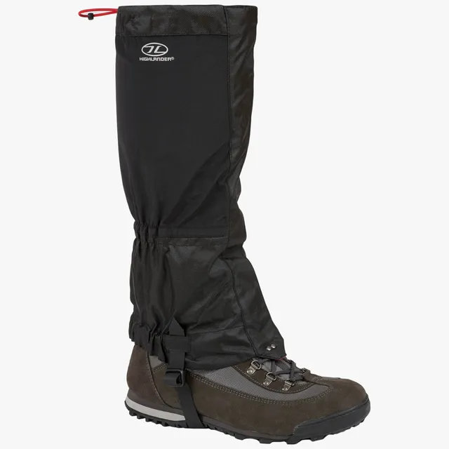 Highlander Cuillin ghette trekking nere impermeabili 5000 mm