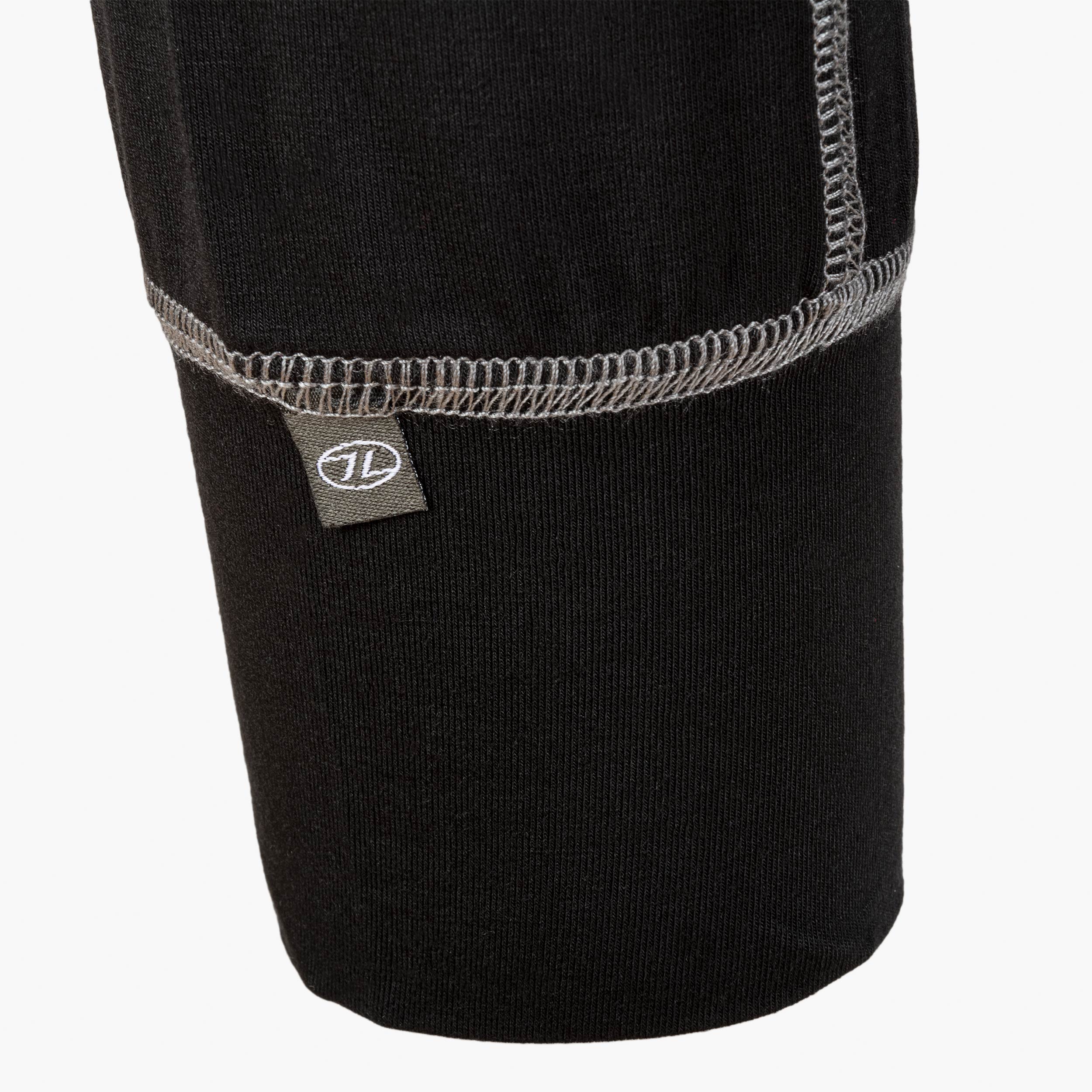 Highlander Bamboo maglia termica uomo manica corta nera
