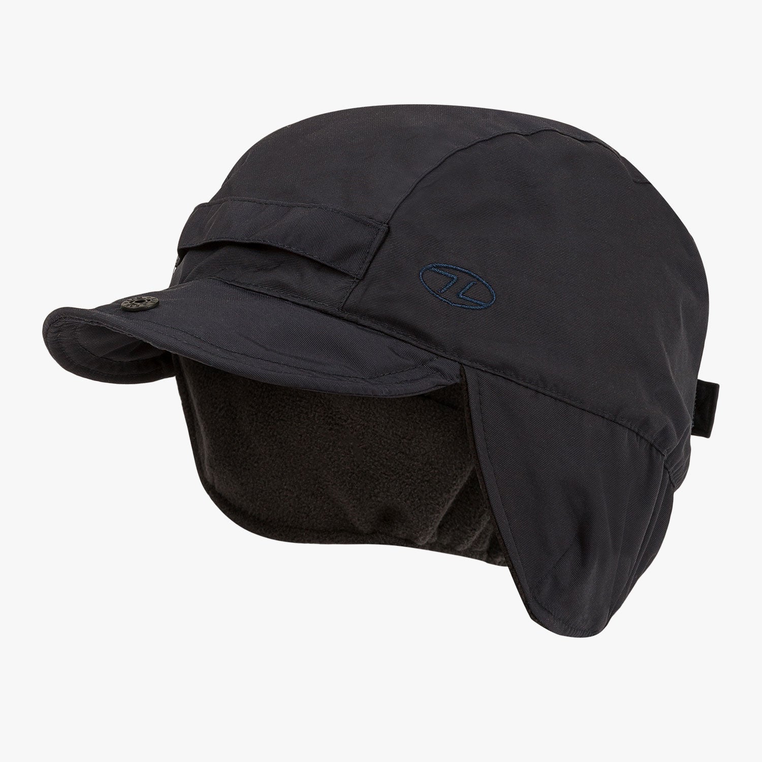 Highlander Mountain Hat cappello impermeabile nero pile termico