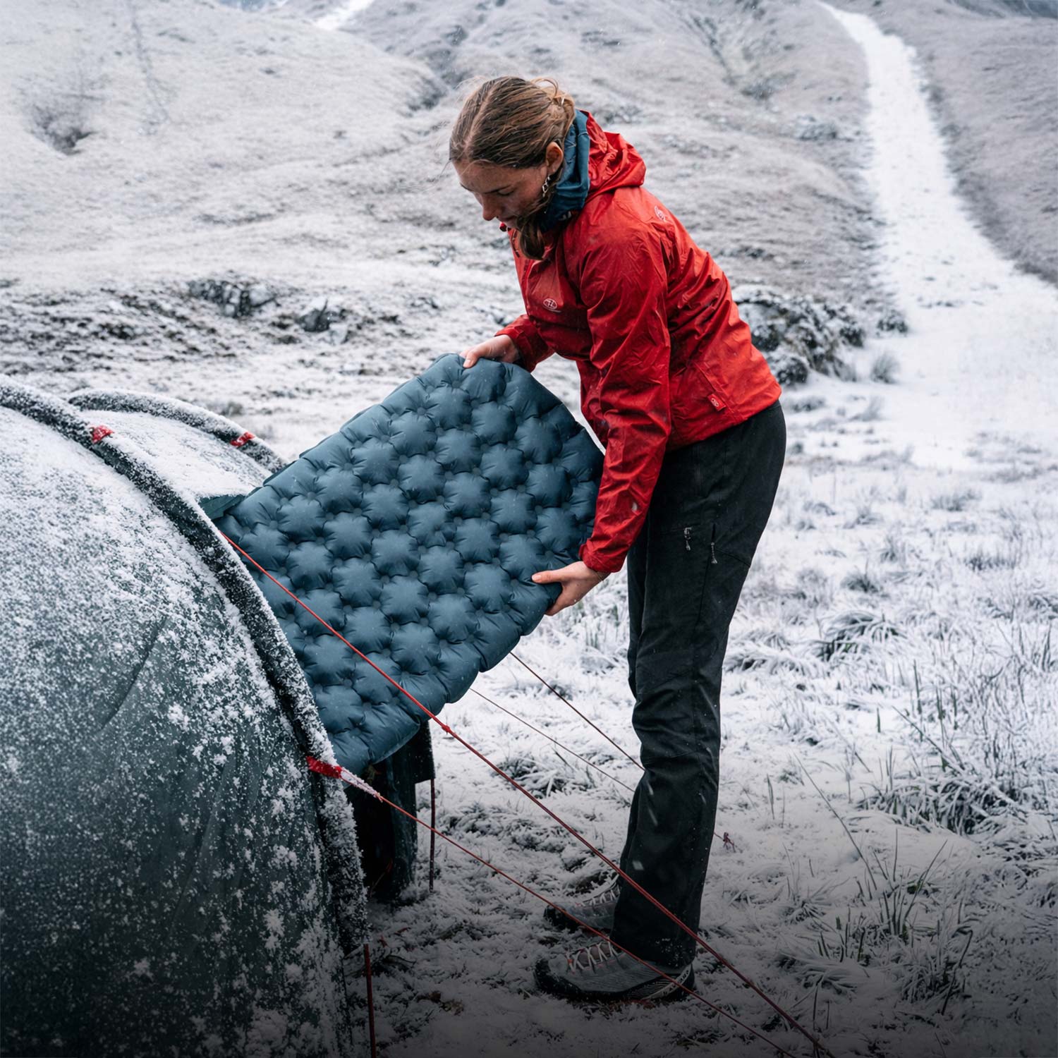 Highlander Nap-Pak Arctic R11 Mummy Lite materassino 600 g